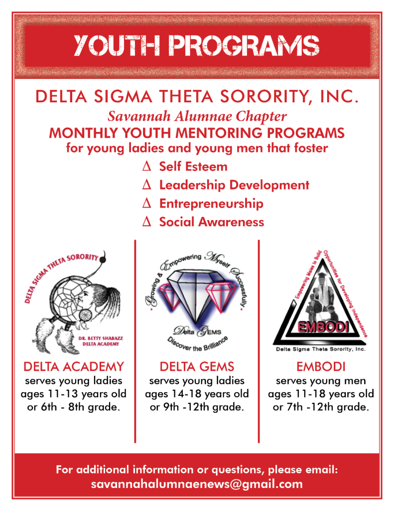 Youth Initiative Programs 2022-2023 - Delta Sigma Theta Sorority, Inc.